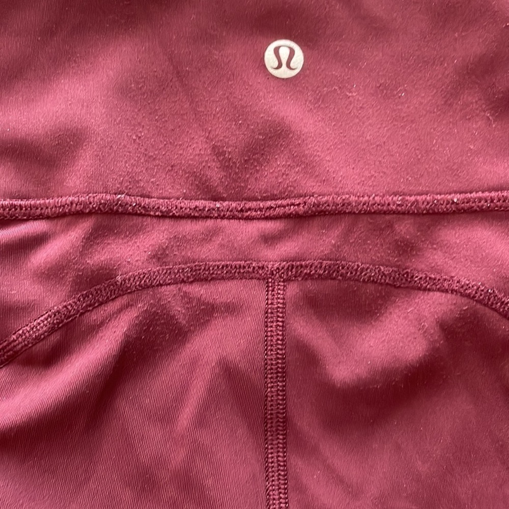 Sz2 Lululemon All The Right Places Pant II in Garnet VGUC - Picture 6 of 6